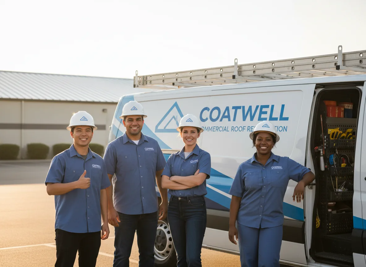 Commercial roof coating company in Peru, VT